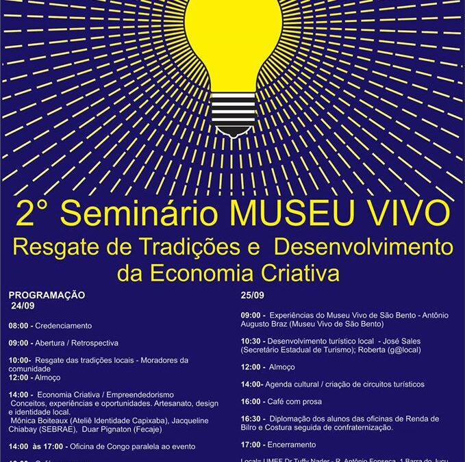 II Seminário Museu Vivo – Set/2016