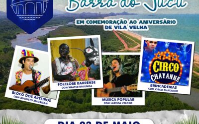 Celebração Cultural 487º Aniversário de Vila Velha na Barra do Jucu